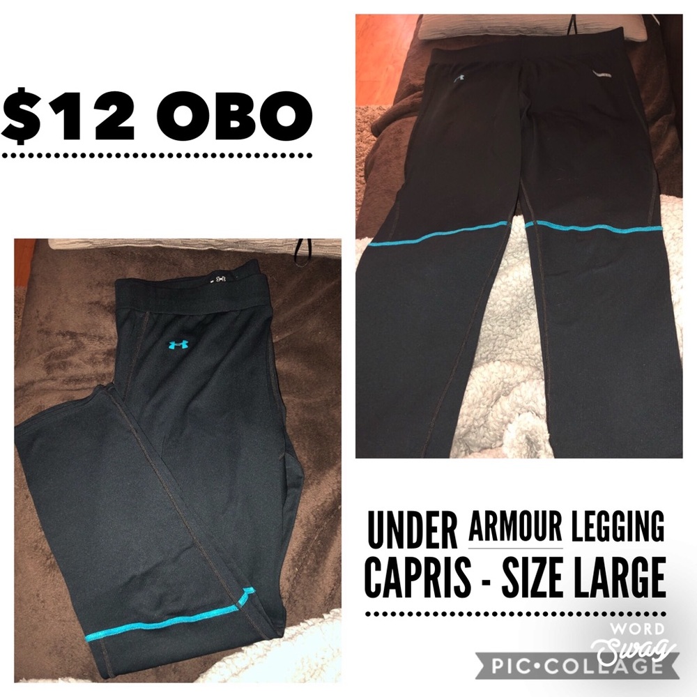 Under armour capris leggings